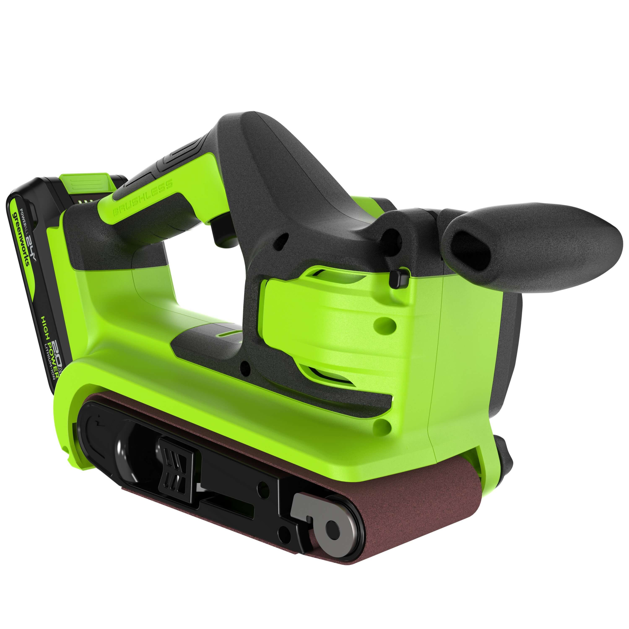 Шлифмашина ленточная аккумуляторная GREENWORKS G24BS 3100607CUA