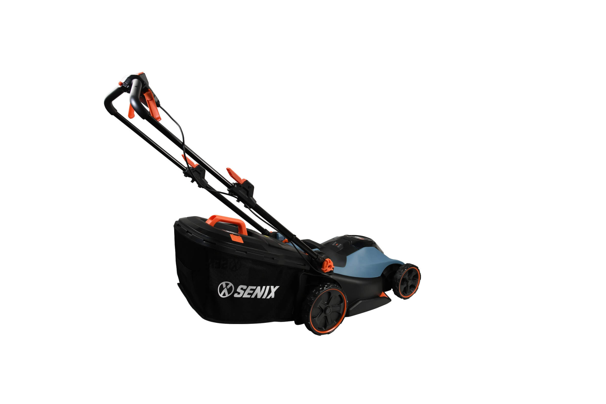 Газонокосилка аккумуляторная самоходная SENIX LPSX2-M-EU, 2X2 40V, 43см, 2акб,1зу